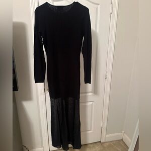 VICI Long Sleeve Sheer Maxi Dress – Never Worn